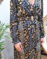 Robe longue femme bleu marine Elana
