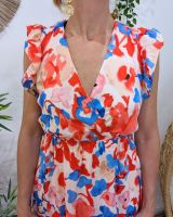 Robe femme rose et bleue Isila