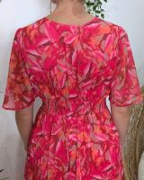 Robe longue femme fuchsia orange kaki Zéphina
