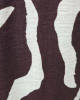 Robe chemise femme droite marron et beige Axellea