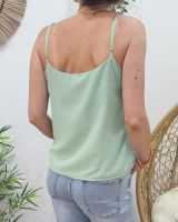 Top femme Sofia vert d'eau