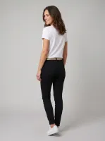 T-Shirt broderie coeur dégradé doré