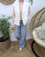 Top manches longues Azel blanc