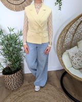 Top manches longues Elina jaune
