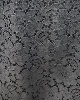 Bombers femme noir dentelle floral