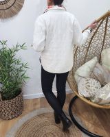 Veste femme matelassée blanche