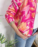 Bombers femme fuchsia orange Nouria
