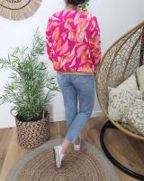 Bombers femme fuchsia orange Nouria