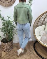 Perfecto femme vert Constance