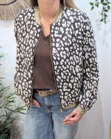 Bombers femme léopard marron et beige Fedora