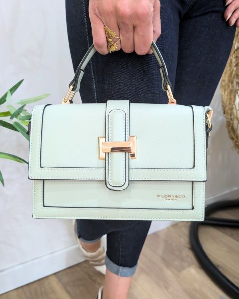 Sac à main Perla-Vert amande
