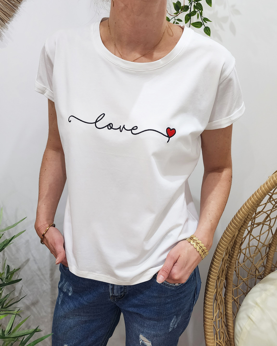 Tee shirt femme sales coton bonne qualité