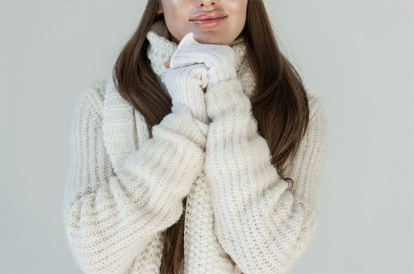 Gros pull femme chaud